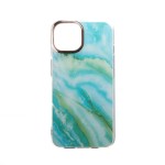 Capac Protectie Spate Colectia Fashion Pentru iPhone 14 - Blue Waves