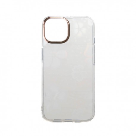 Capac Protectie Spate Colectia Fashion Pentru iPhone 14 - Flowers