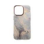 Capac Protectie Spate Colectia Fashion Pentru iPhone 13 Pro - Marble