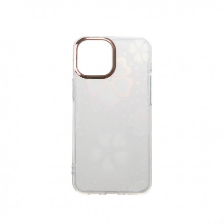 Capac Protectie Spate Colectia Fashion Pentru iPhone 13 Mini - Flowers