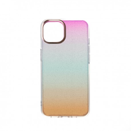 Capac Protectie Spate Colectia Fashion Pentru iPhone 13 - Rainbow