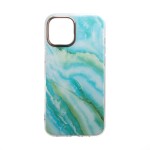 Capac Protectie Spate Colectia Fashion Pentru iPhone 12 Pro Max - Blue Waves