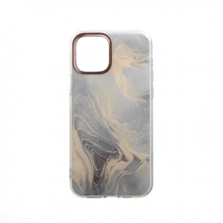 Capac Protectie Spate Colectia Fashion Pentru iPhone 12 Pro - Marble