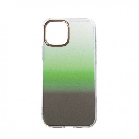 Capac Protectie Spate Colectia Fashion Pentru iPhone 12 Pro - Glitter Green