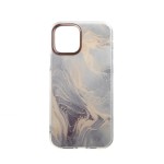 Capac Protectie Spate Colectia Fashion Pentru iPhone 12 - Marble