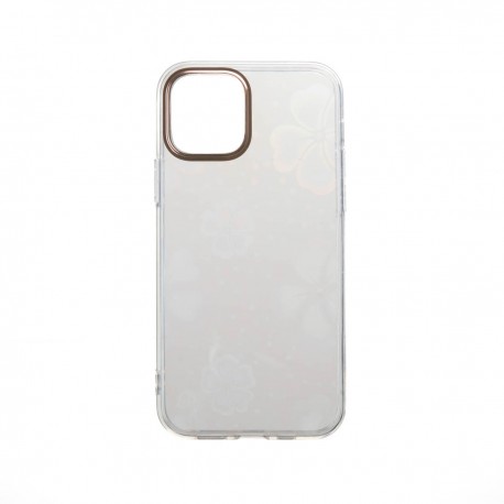 Capac Protectie Spate Colectia Fashion Pentru iPhone 12 - Flowers