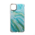 Capac Protectie Spate Colectia Fashion Pentru iPhone 11 Pro Max - Blue Waves