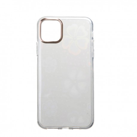 Capac Protectie Spate Colectia Fashion Pentru iPhone 11 Pro Max - Flowers