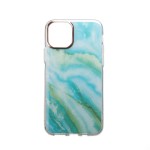 Capac Protectie Spate Colectia Fashion Pentru iPhone 11 Pro - Blue Waves
