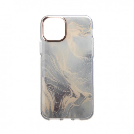 Capac Protectie Spate Colectia Fashion Pentru iPhone 11 Pro - Marble