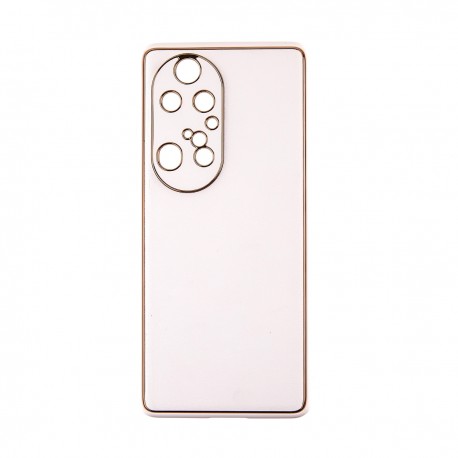 Capac Protectie Spate Colectia Classic Pentru Huawei P50 Pro - Alb