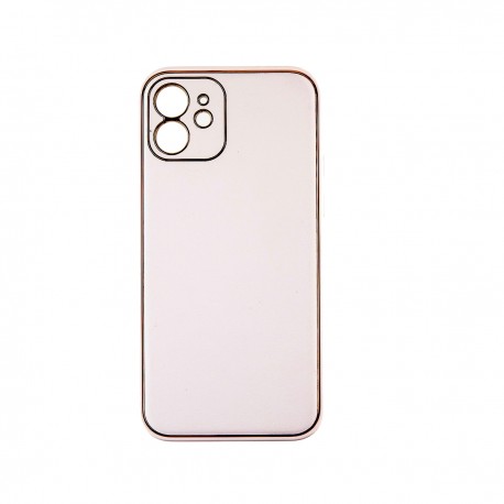 Capac Protectie Spate Colectia Classic Pentru iPhone 12 - Alb