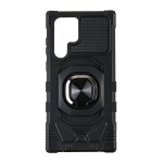 Capac Protectie Spate Colectia Shock Pentru Samsung Galaxy S22 Ultra - Negru