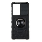 Capac Protectie Spate Colectia Shock Pentru Samsung Galaxy S21 Ultra - Negru