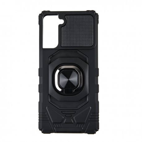 Capac Protectie Spate Colectia Shock Pentru Samsung Galaxy S21 Plus - Negru
