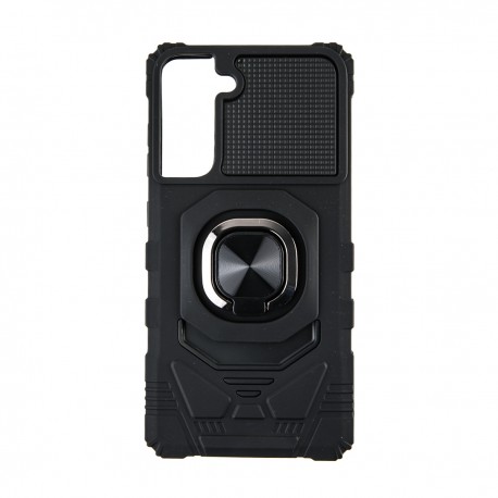 Capac Protectie Spate Colectia Shock Pentru Samsung Galaxy S21 Fe - Negru