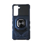 Capac Protectie Spate Colectia Shock Pentru Samsung Galaxy S21 Fe - Albastru