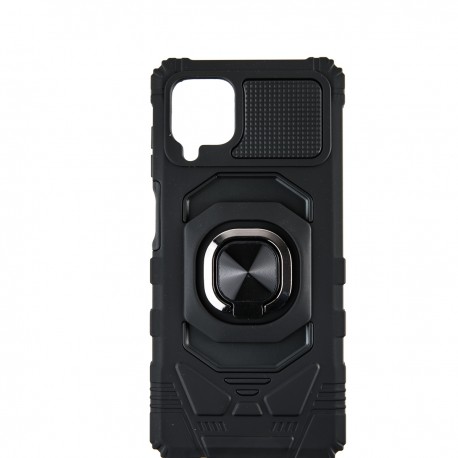 Capac Protectie Spate Colectia Shock Pentru Samsung Galaxy A12 - Negru