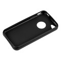 Capac Protectie Spate Mobiama TPU cu Folie de Protectie Inclusa pentru iPhone 4 4s - Negru