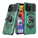Capac Protectie Spate Colectia Shock Pentru iPhone 13 Pro - Verde