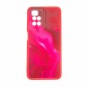 Capac Protectie Spate Colectia Soft Waves Pentru Xiaomi Redmi 10 - Rosu