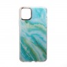 Capac Protectie Spate Colectia Fashion Pentru iPhone 11 Pro Max - Blue Waves