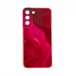 Capac Protectie Spate Colectia Soft Waves Pentru Samsung Galaxy S22 Plus - Rosu