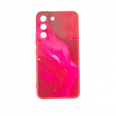 Capac Protectie Spate Colectia Soft Waves Pentru Samsung Galaxy S22 - Rosu