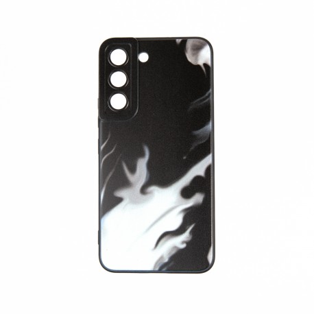 Capac Protectie Spate Colectia Soft Waves Pentru Samsung Galaxy S22 - Negru