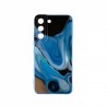 Capac Protectie Spate Colectia Soft Waves Pentru Samsung Galaxy S22 - Albastru