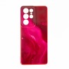 Capac Protectie Spate Colectia Soft Waves Pentru Samsung Galaxy S21 Ultra - Rosu