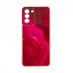 Capac Protectie Spate Colectia Soft Waves Pentru Samsung Galaxy S21 Plus - Rosu