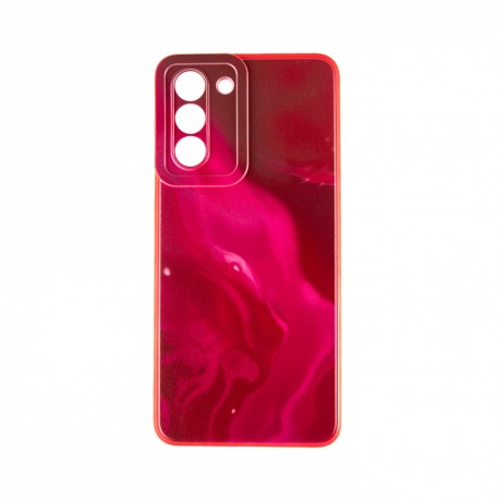 Capac Protectie Spate Colectia Soft Waves Pentru Samsung Galaxy S21 - Rosu