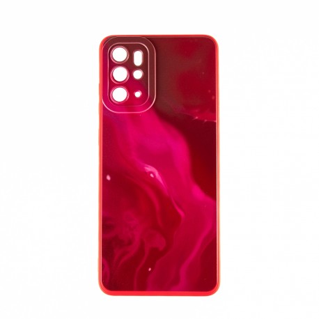 Capac Protectie Spate Colectia Soft Waves Pentru Samsung Galaxy S20 Plus - Rosu