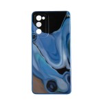 Capac Protectie Spate Colectia Soft Waves Pentru Samsung Galaxy S20 Fe - Albastru