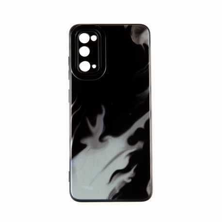 Capac Protectie Spate Colectia Soft Waves Pentru Samsung Galaxy S20 - Negru