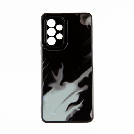 Capac Protectie Spate Colectia Soft Waves Pentru Samsung Galaxy A53 5G - Negru