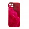 Capac Protectie Spate Colectia Soft Waves Pentru iPhone 14 Plus - Rosu