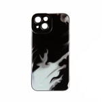Capac Protectie Spate Colectia Soft Waves Pentru iPhone 14 - Negru