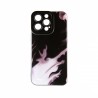 Capac Protectie Spate Colectia Soft Waves Pentru iPhone 13 Pro - Negru