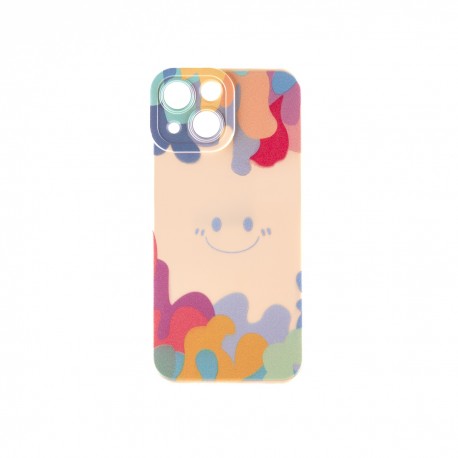 Capac Protectie Spate Colectia Soft Waves Pentru iPhone 13 Mini - Smile