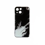 Capac Protectie Spate Colectia Soft Waves Pentru iPhone 13 Mini - Negru