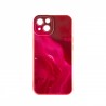 Capac Protectie Spate Colectia Soft Waves Pentru iPhone 13 - Rosu
