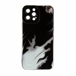 Capac Protectie Spate Colectia Soft Waves Pentru iPhone 12 Pro Max - Negru