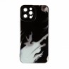 Capac Protectie Spate Colectia Soft Waves Pentru iPhone 12 Pro Max - Negru