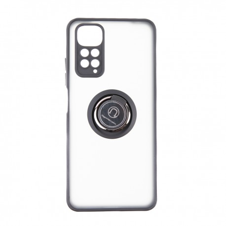 Capac Protectie Spate Colectia Soft Shape With Ring Pentru Xiaomi Redmi Note 11 - Negru