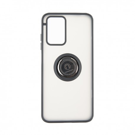 Capac Protectie Spate Colectia Soft Shape With Ring Pentru Xiaomi Redmi 10 - Negru