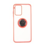 Capac Protectie Spate Colectia Soft Shape With Ring Pentru Xiaomi Redmi 10 - Rosu