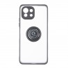 Capac Protectie Spate Colectia Soft Shape With Ring Pentru Xiaomi Mi 11 Lite 5G - Negru