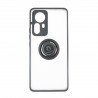 Capac Protectie Spate Colectia Soft Shape With Ring Pentru Xiaomi 12 Pro 5G - Negru